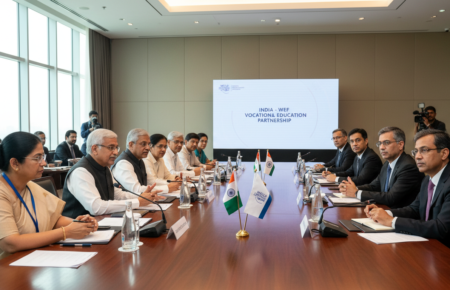 India and World Economic Forum Sign MoU to Scale Vocational Training Efforts