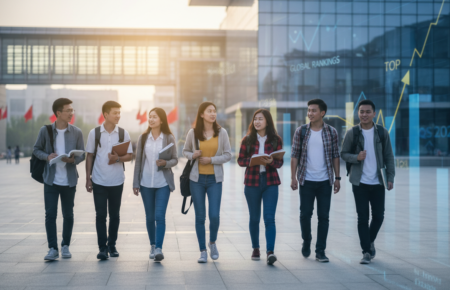 Chinese universities have recorded notable gains