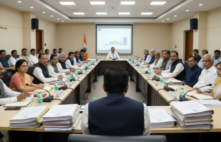 Union Education Minister Dharmendra Pradhan on Tuesday chaired