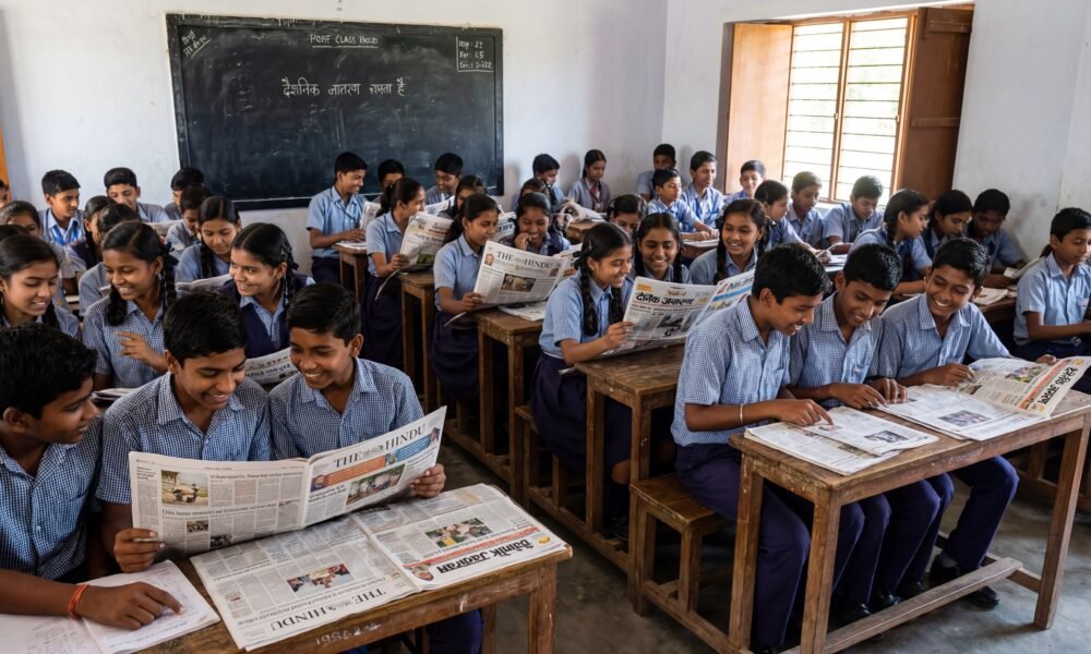 Newspaper reading made compulsory