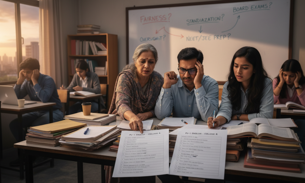 State Lets Pre-University Colleges Set PU-1 Exam Papers, Teachers Raise Questions on Fairness and Oversight