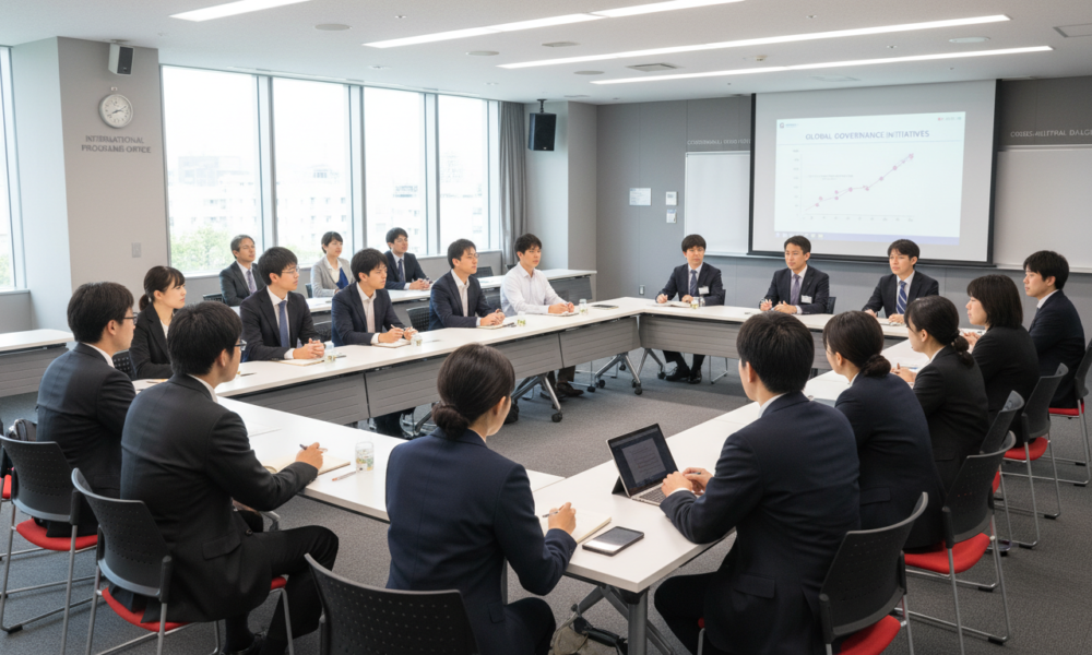 Twenty Young Municipal Council Members from Japan Engage with Global Education at Temple University Japan