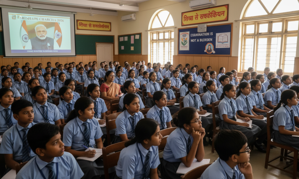 Pariksha Pe Charcha 2026: PM Modi to interact with students, parents, teachers, live broadcast details