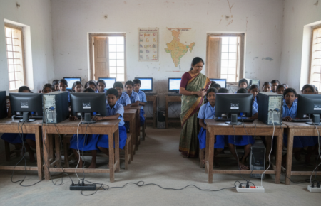 Digital Pathshalas Expand Access to Digital Education in Tribal Villages