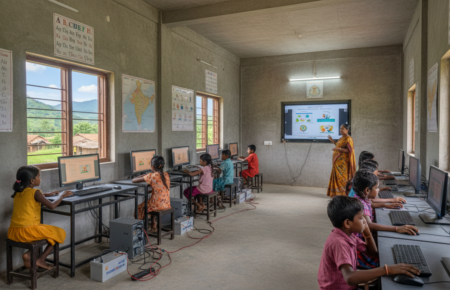 Andhra Pradesh District Rolls Out Digital Pathshalas in Tribal Villages