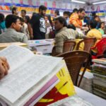 UP Board book fair textbooks students buying school books India