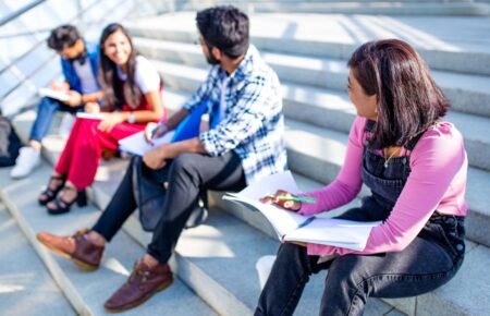 Students preparing for CUET UG and university admissions in India