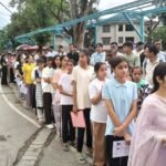 Students appearing for CUET UG 2026 computer-based examination in India
