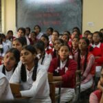 Students attending skill development and practical learning sessions in India