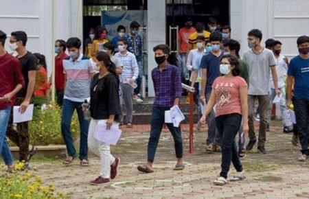 Students reacting after NEET UG 2026 cancellation announcement in India