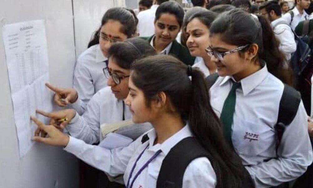 Students waiting for CBSE result updates online in India