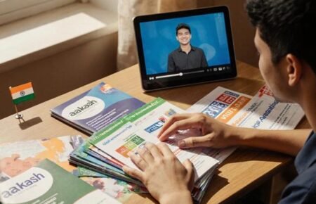Indian students preparing for NEET UG 2026 and checking answer key updates online
