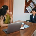 school counsellor talking student mental wellness classroom india