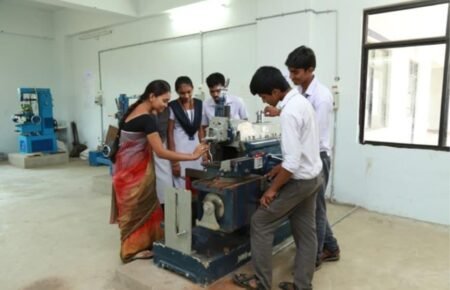 college students workshop practical learning industry training india