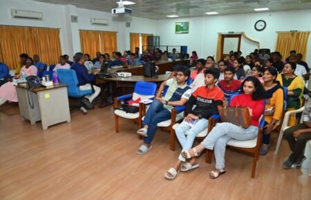 Alt Text: Students checking NEET UG 2026 updates and preparing for medical admissions.