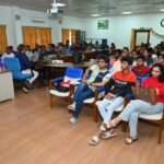 University students attending skill-based training programmes in India