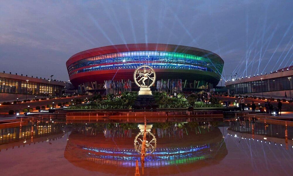 Major urban infrastructure development project in Amaravati.