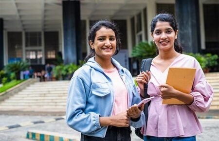 Students participating in artificial intelligence and technology education programs.