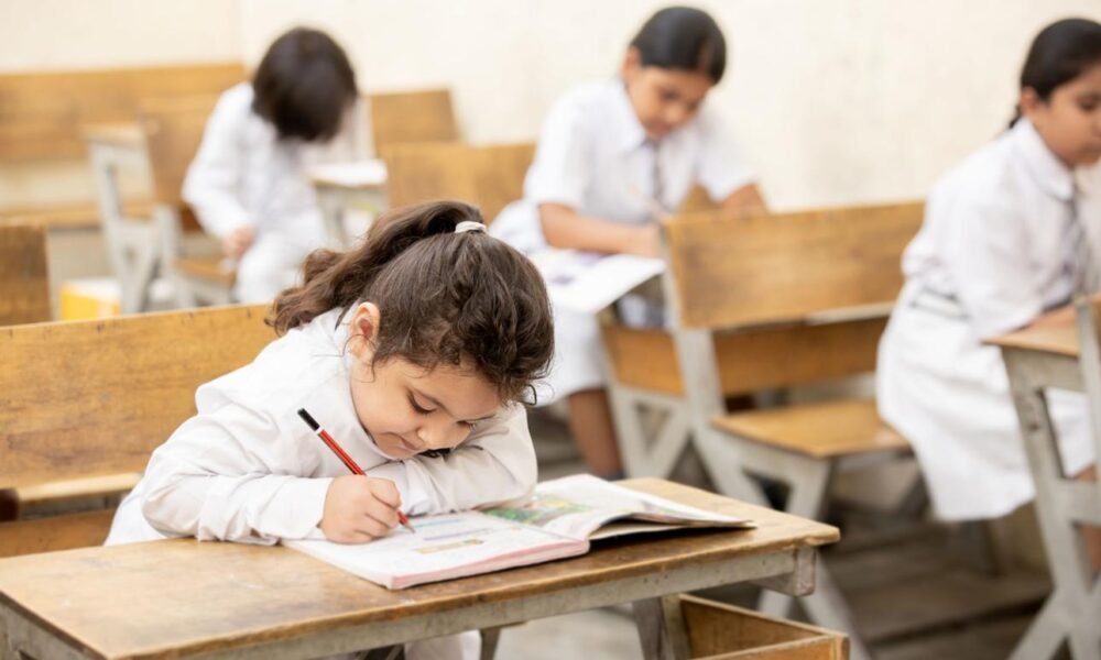Students and teachers participating in classroom learning activities.