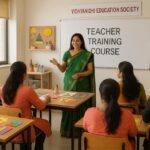 School teachers attending a professional training and development workshop.