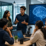 IIT Madras launches AI startup course with ₹4 lakh prize for winning pitch Students presenting an artificial intelligence startup idea before mentors at IIT Madras.