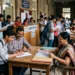 Students checking the Maharashtra Polytechnic 2026 final merit list online.