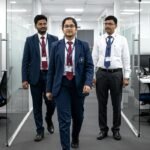 University students undergoing industry apprenticeship as part of their degree programme.