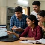 Candidates checking the UPTET 2026 provisional answer key online.