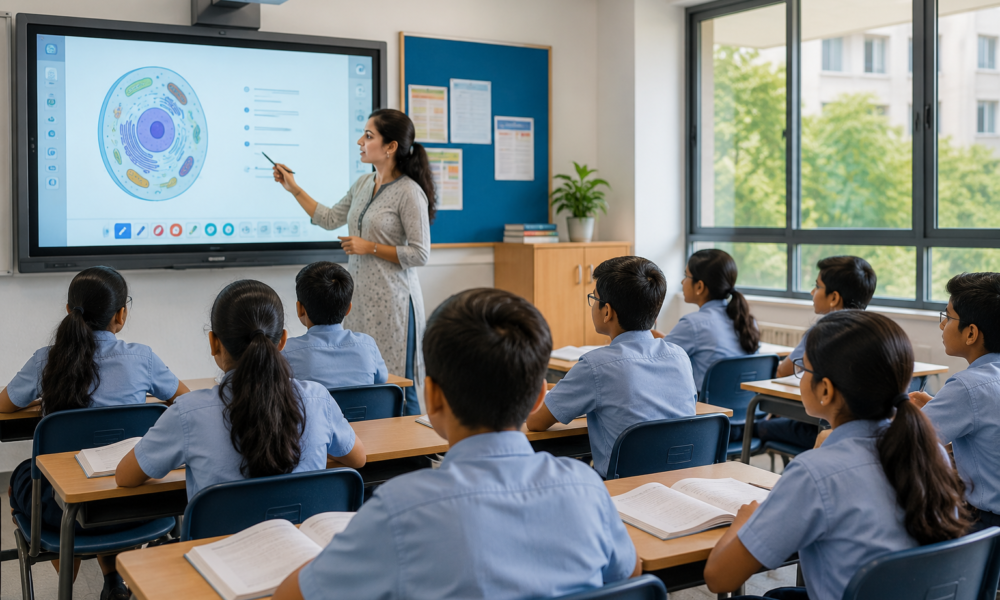 Noida Schools Asked to Limit Smart Board Use to Protect Students' Health