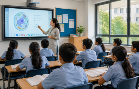 Noida Schools Asked to Limit Smart Board Use to Protect Students' Health