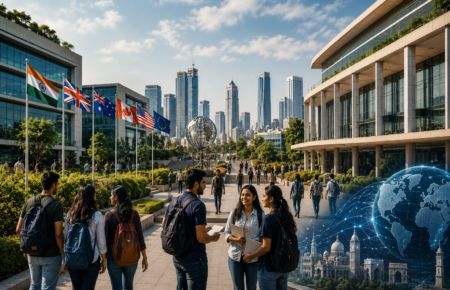 Global higher education is expanding its footprint in India.