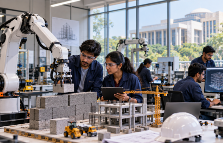 IIT Madras Launches ₹3.30 Crore Construction Robotics Lab