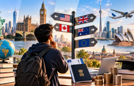 Indian students changing study abroad choices