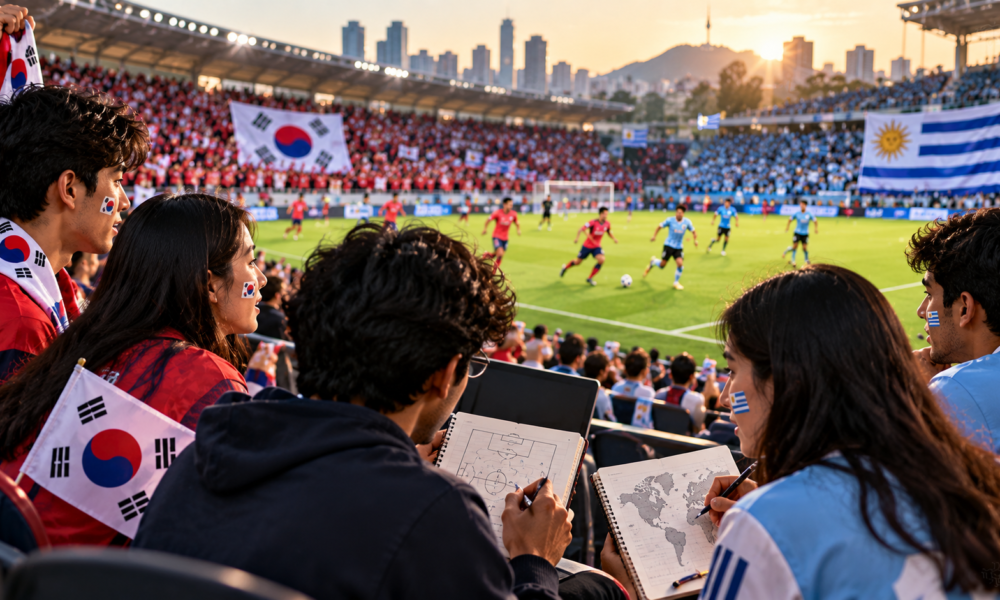South Korea vs Uruguay: How International Sports Events Create Learning Opportunities for Young Fans