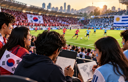 South Korea vs Uruguay: How International Sports Events Create Learning Opportunities for Young Fans
