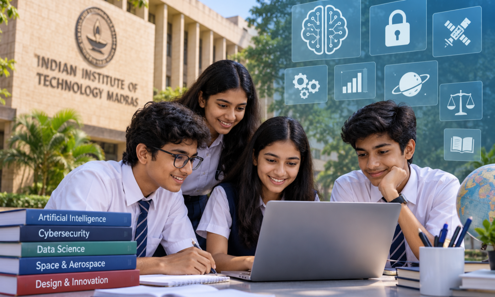 IIT Madras School Connect programme offers courses in AI and other subjects to Classes 9 to 12