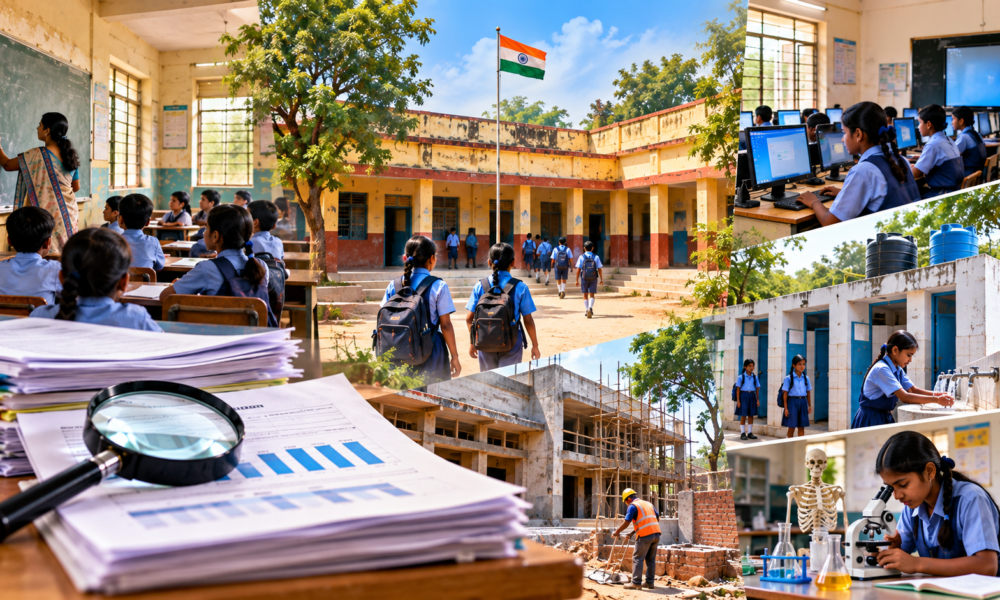 Government school infrastructure in India
