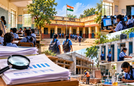 Government school infrastructure in India