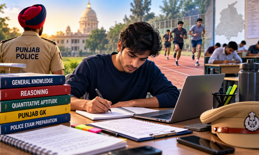 Punjab Police Constable Exam Preparation: Study Plan