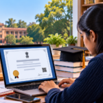 Student downloading UGC NET June 2026 e-certificate